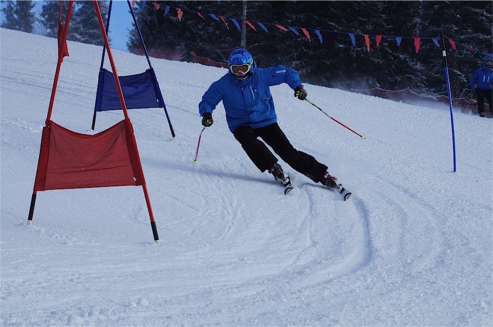 Koziniec trening narciarski