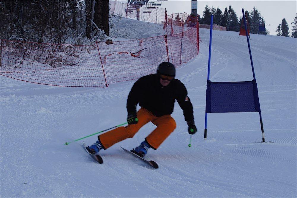 Koziniec trening narciarski