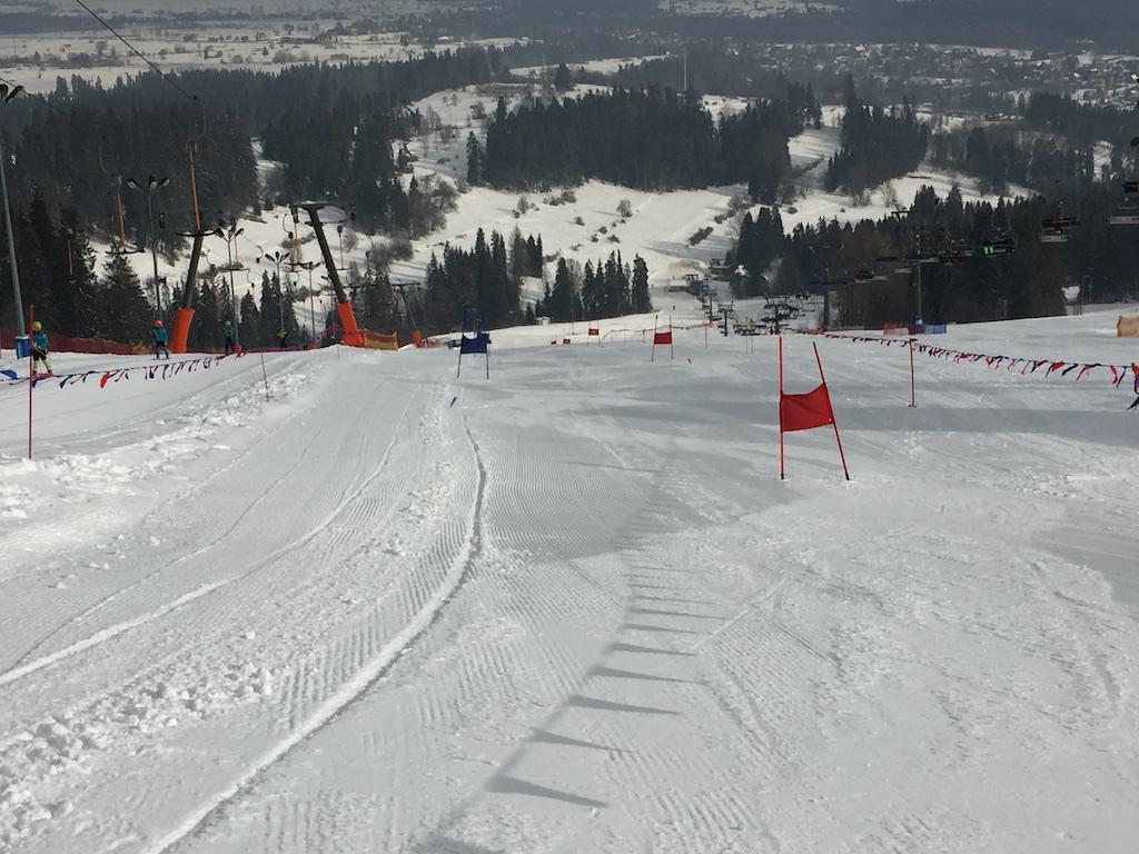 trening na tyczkach