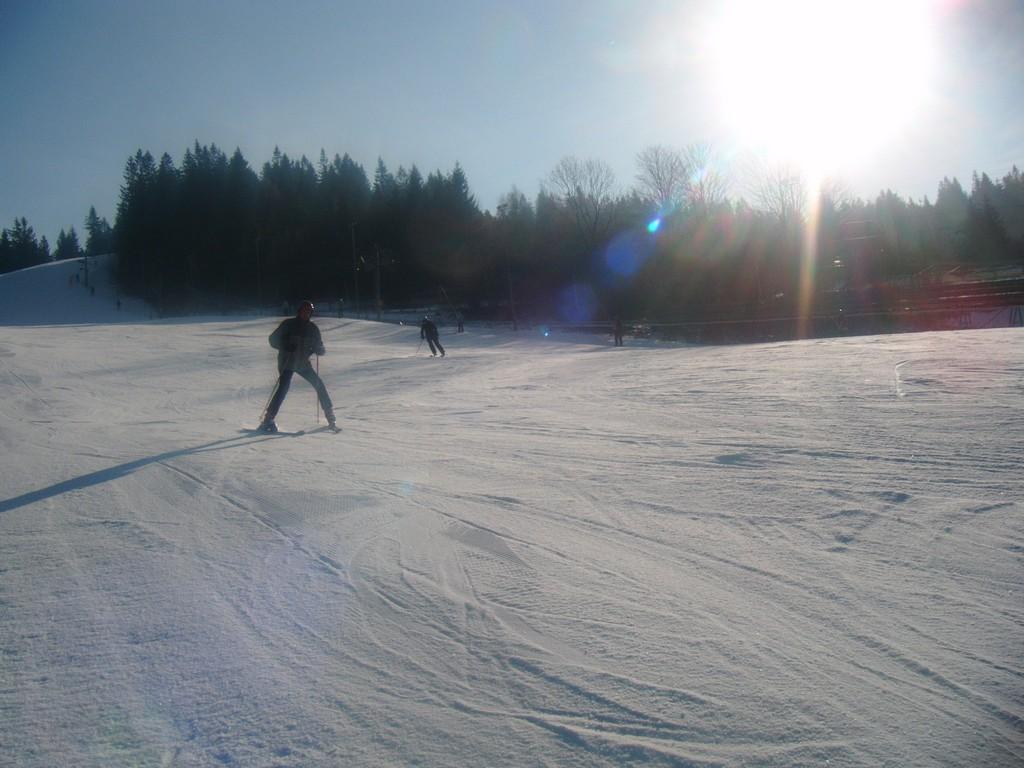 tyczki trening narty