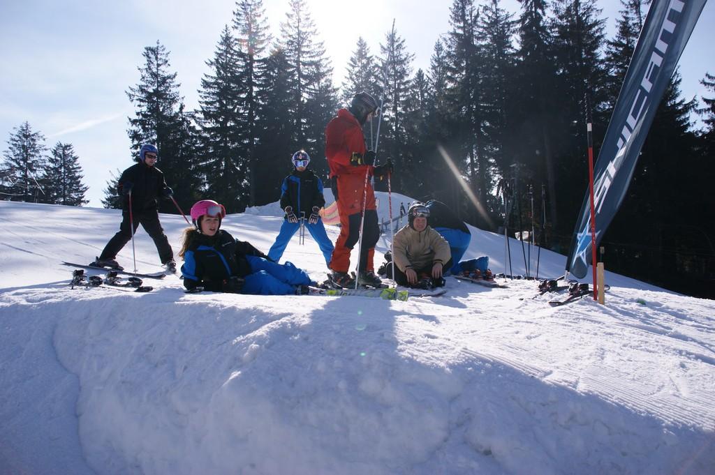 tyczki trening narty