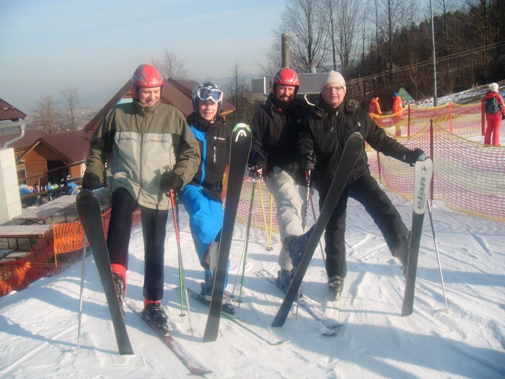 tyczki trening narty