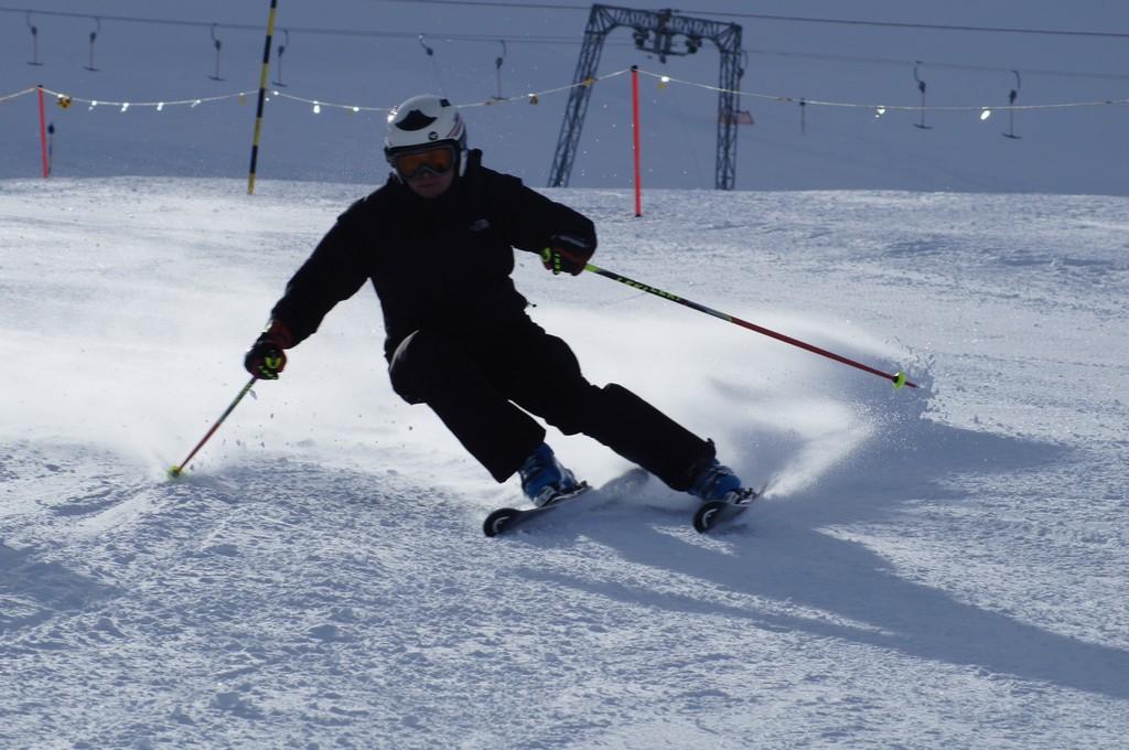 Soelden trening narciarski