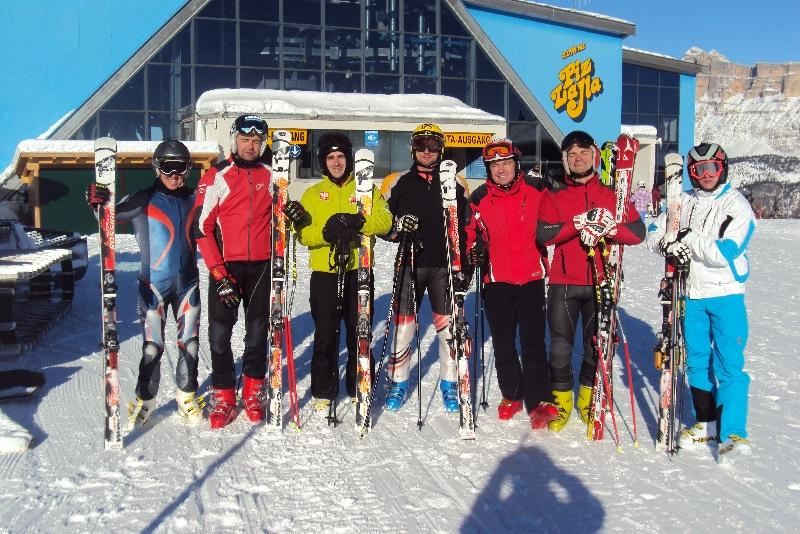 trening narciarski Włochy