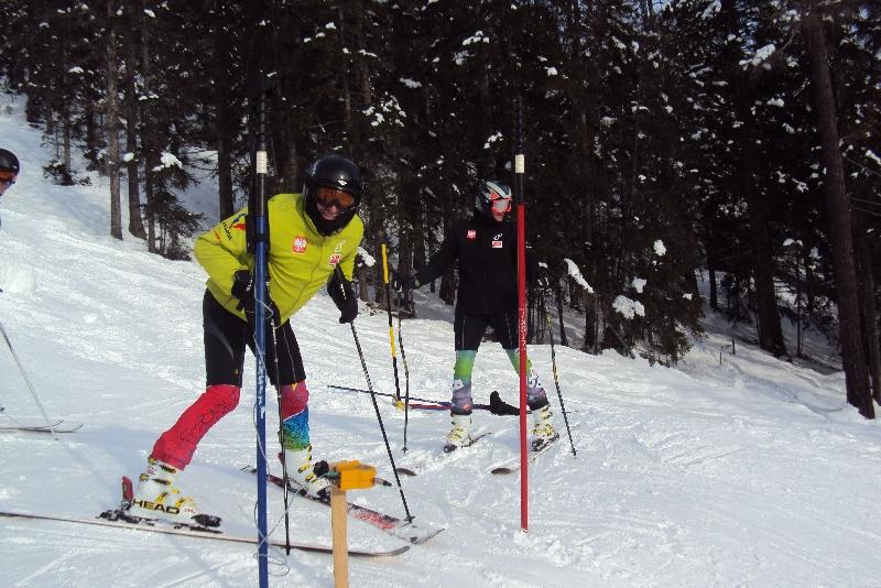 trening narciarski Włochy